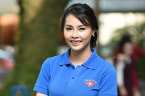 Hoa hậu Biển Thùy Trang làm quà Trung thu tặng bệnh nhi